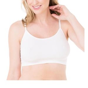 Seamless cami bra